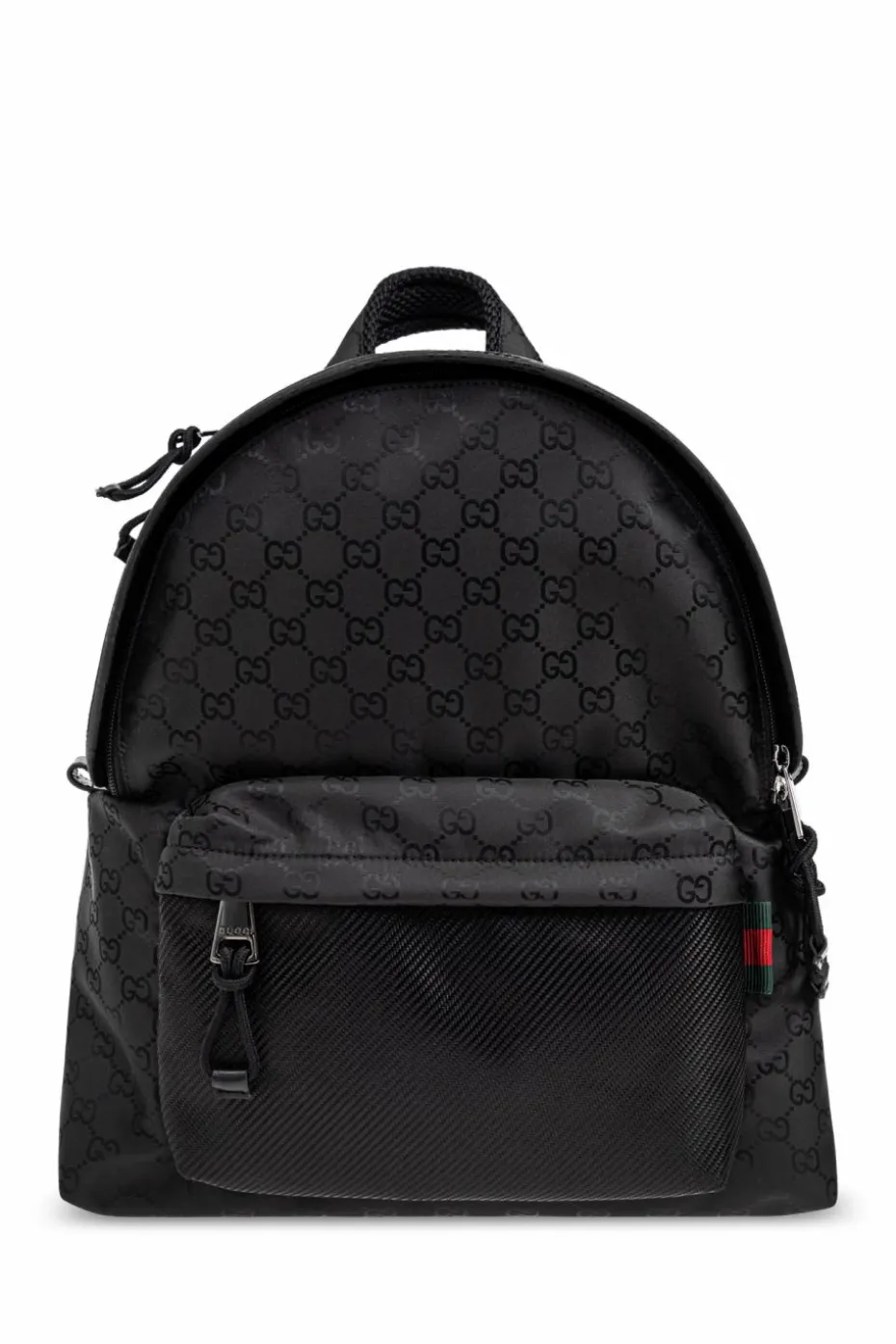 Gucci CZARNY Plecak ze wzorem `GG`