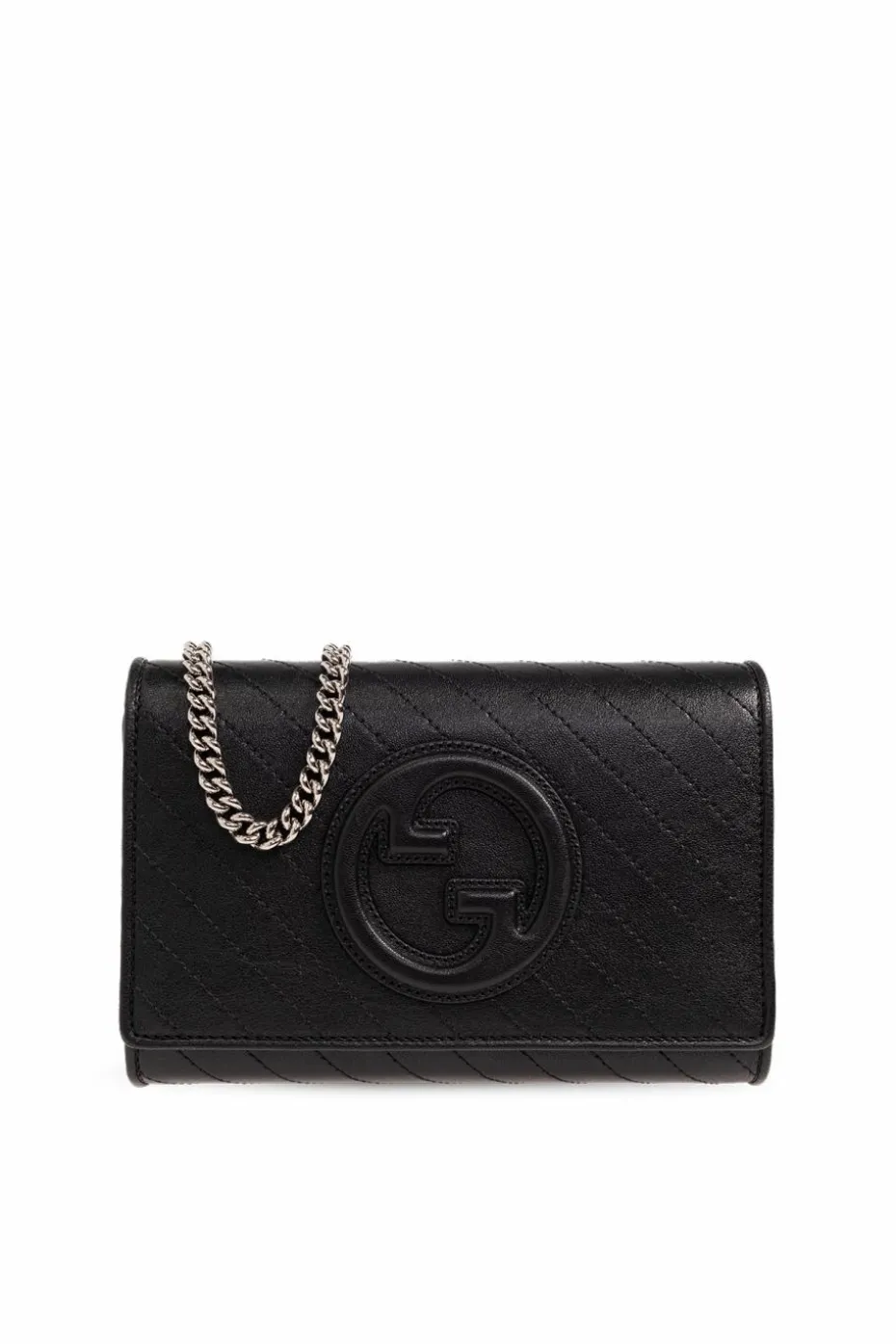 Gucci CZARNY Portfel na łańcuchu ‘Blondie’