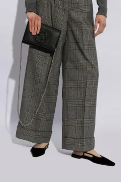 Gucci CZARNY Portfel na łańcuchu ‘Blondie’