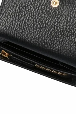 Gucci CZARNY Portfel z logo