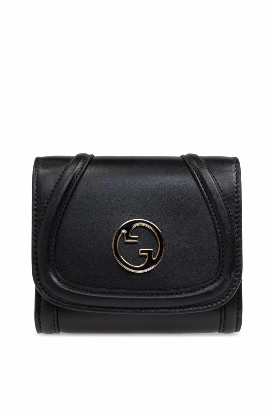 Gucci CZARNY Portfel z logo