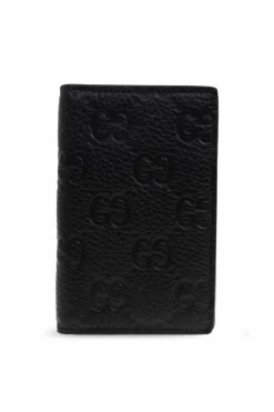 Gucci CZARNY Składane etui na karty