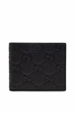 Gucci CZARNY Składany portfel