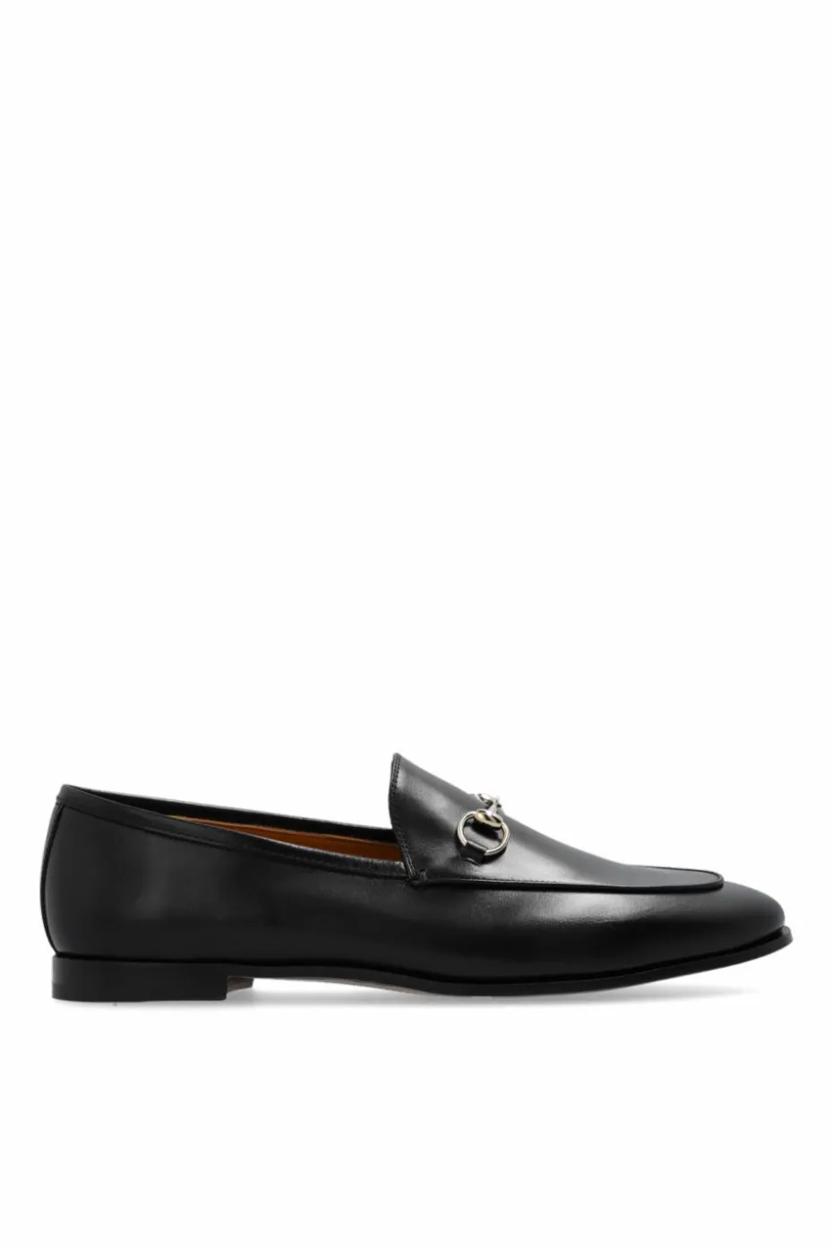 Gucci CZARNY Skórzane buty typu ‘loafers’