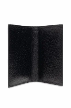 Gucci CZARNY Skórzane etui na karty