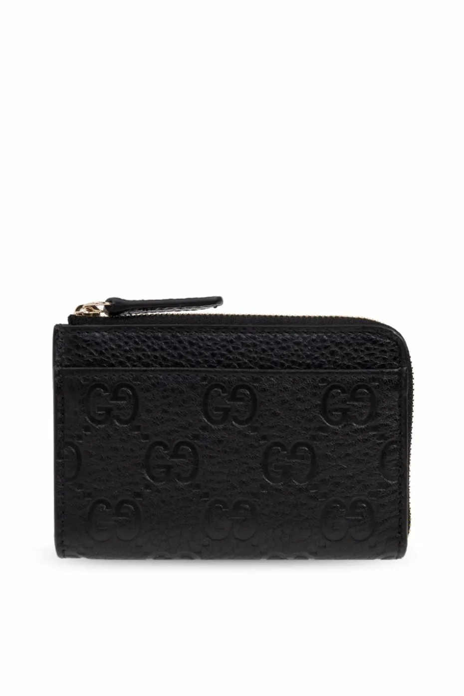 Gucci CZARNY Skórzane etui na karty
