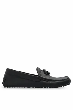Gucci CZARNY Skórzane mokasyny