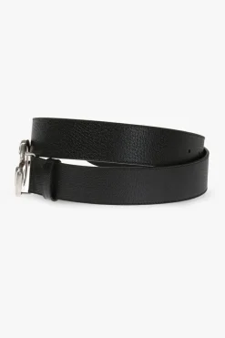 Gucci CZARNY Skórzany pasek