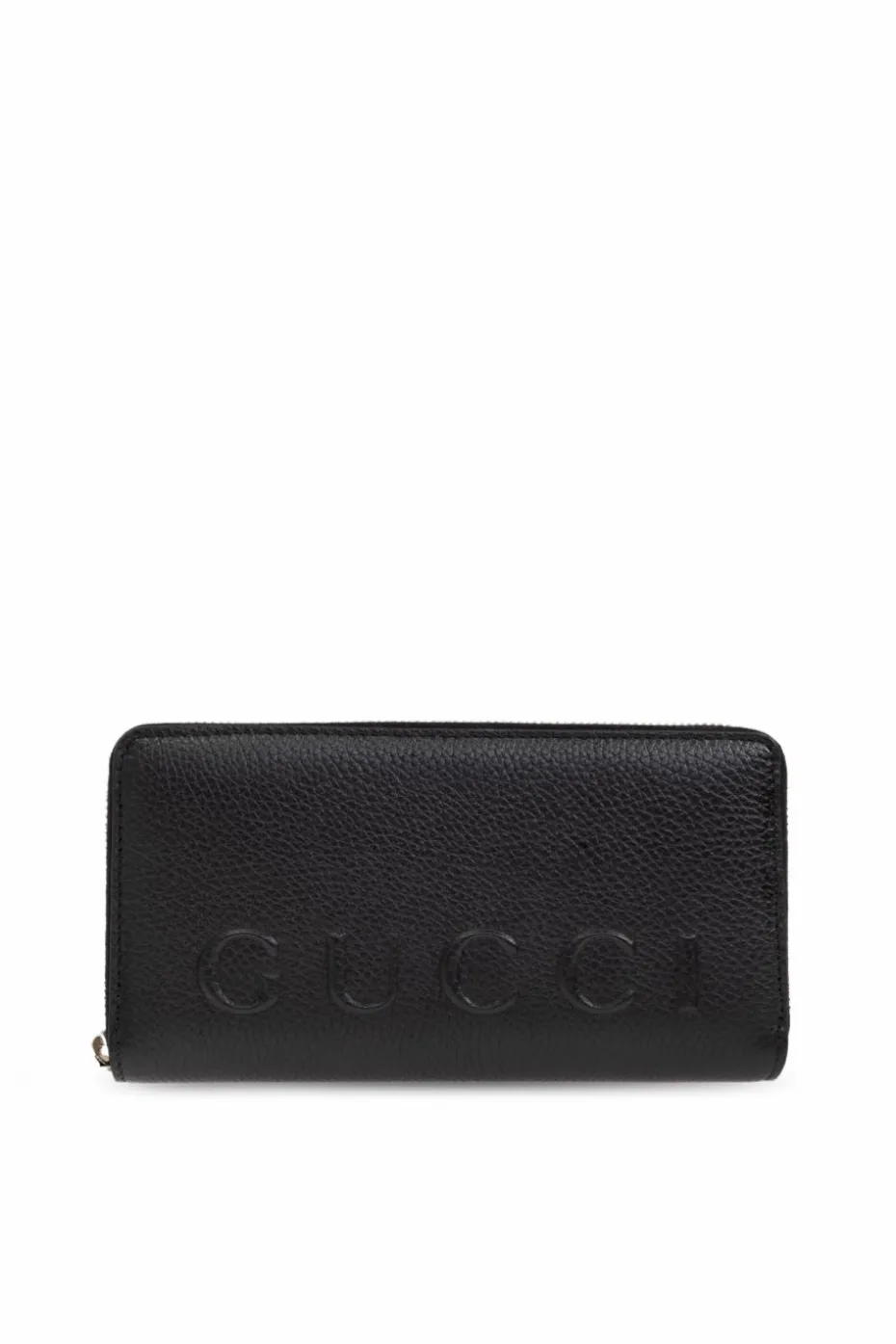 Gucci CZARNY Skórzany portfel