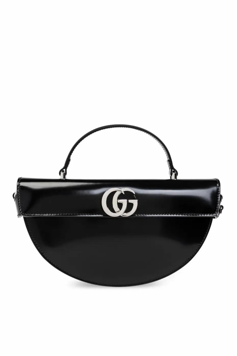 Gucci CZARNY Torba do ręki `Half-Moon Small`