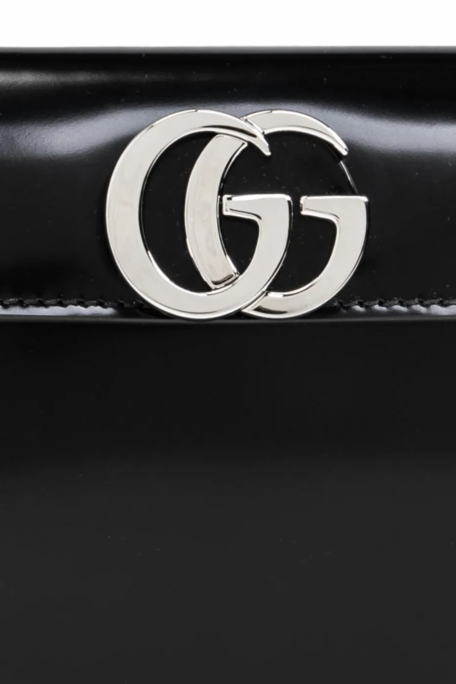 Gucci CZARNY Torba do ręki `Half-Moon Small`