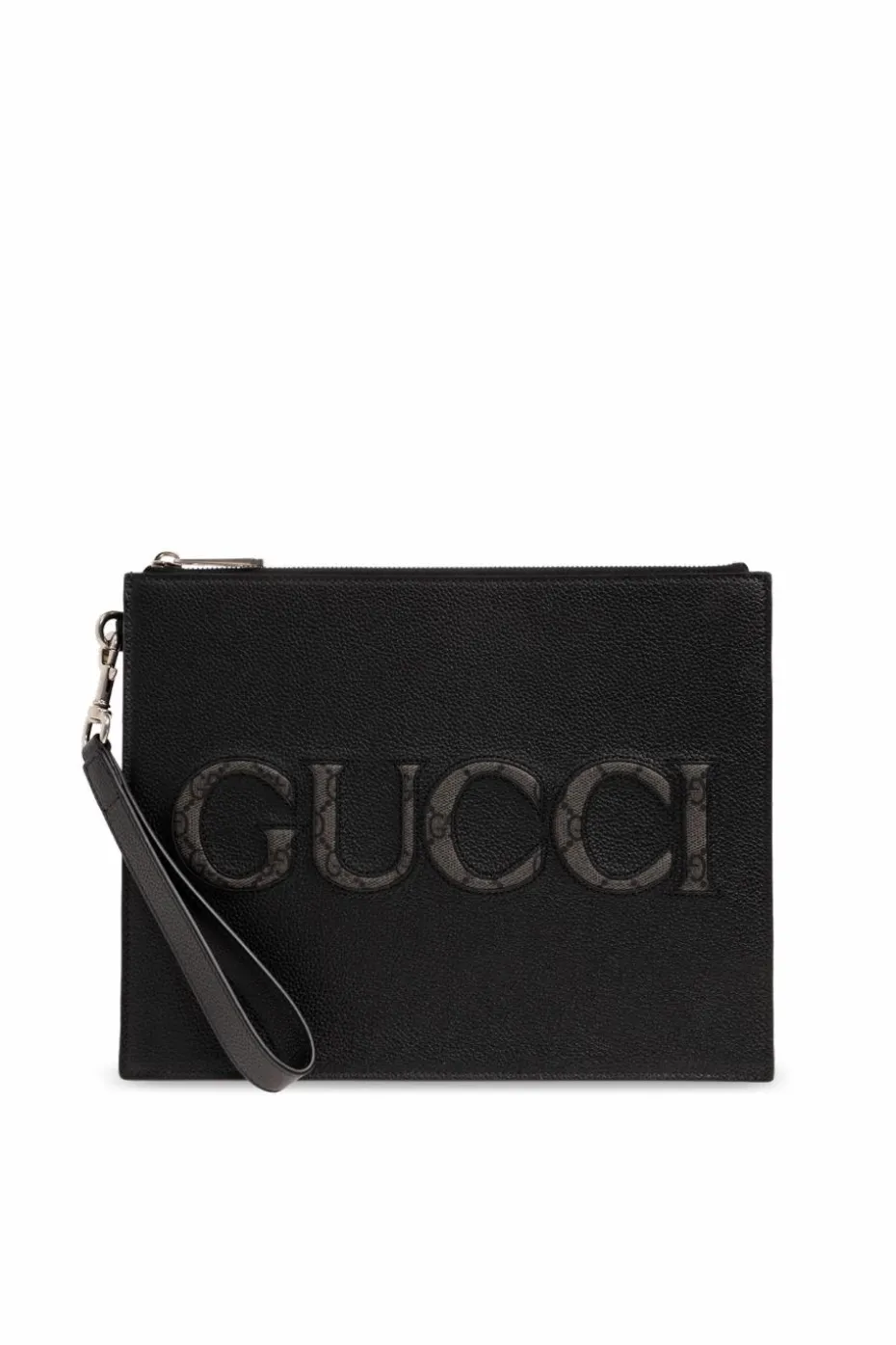 Gucci CZARNY Torba do ręki z logo
