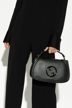 Gucci CZARNY Torba do ręki `Blondie Medium`
