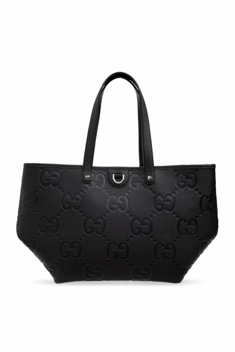 Gucci CZARNY Torba `Jumbo GG Medium` typu `shopper`