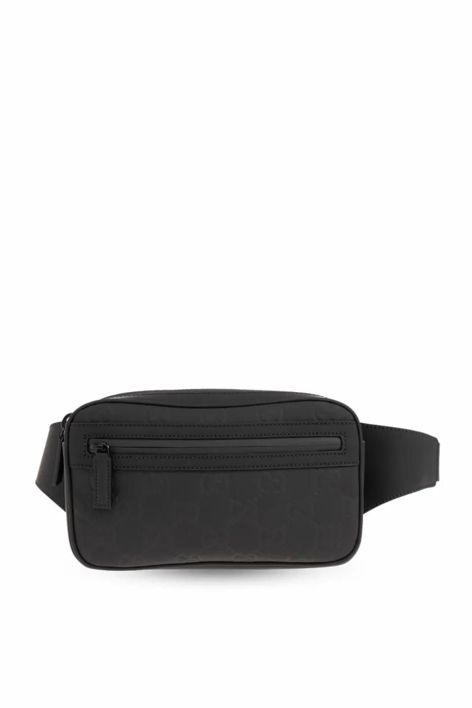 Gucci CZARNY Torba na pas z monogramem
