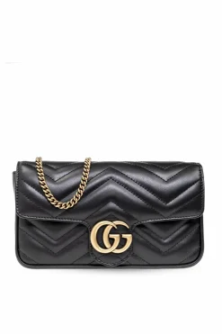 Gucci CZARNY Torba na ramię ‘GG Marmont Mini’