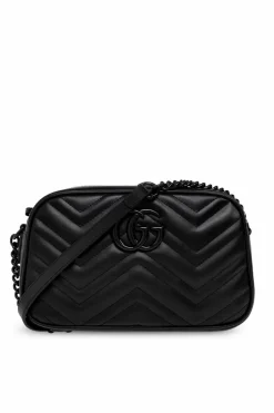 Gucci CZARNY Torba na ramię ‘GG Marmont’