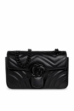 Gucci CZARNY Torba na ramię ‘GG Marmont Mini’