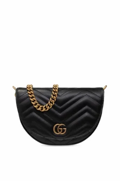 Gucci CZARNY Torba na ramię ‘GG Marmont Mini’