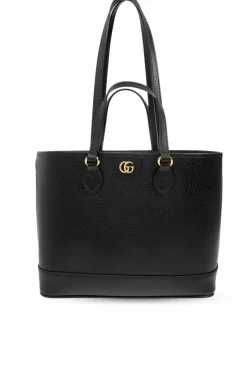 Gucci CZARNY Torba ‘Ophidia Small’ typu ‘shopper’