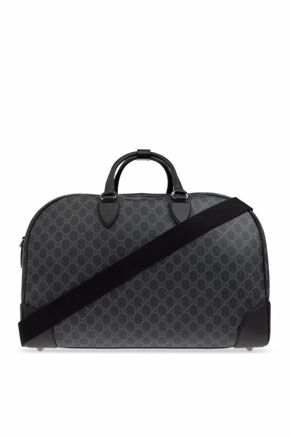 Gucci CZARNY Torba podręczna `Emblem Medium`