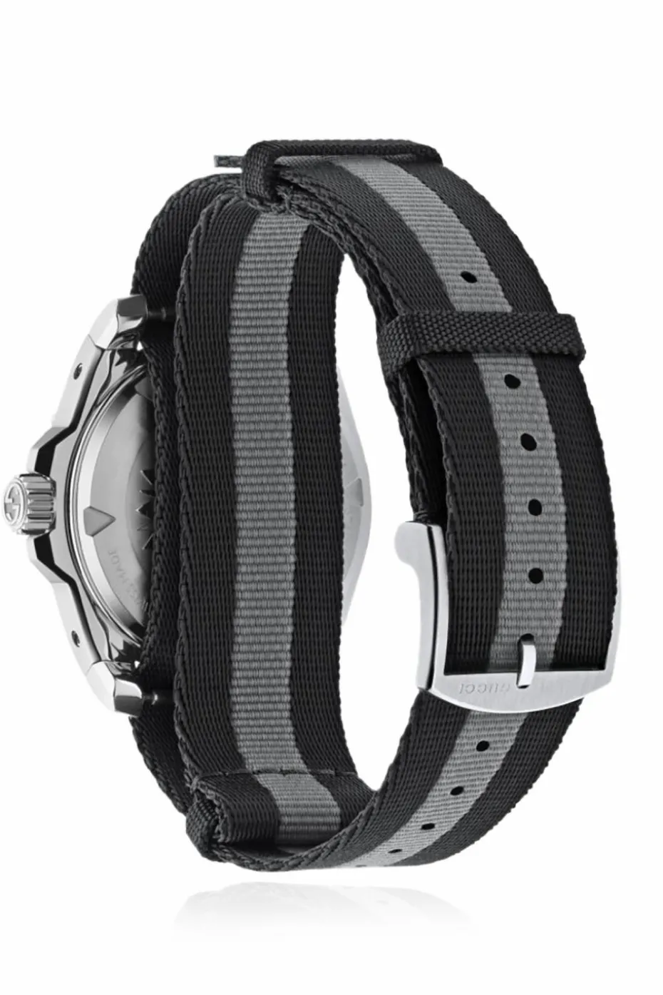 Gucci CZARNY Zegarek z logo