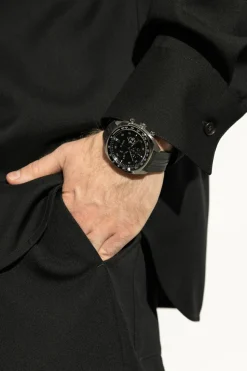 Gucci CZARNY Zegarek z logo