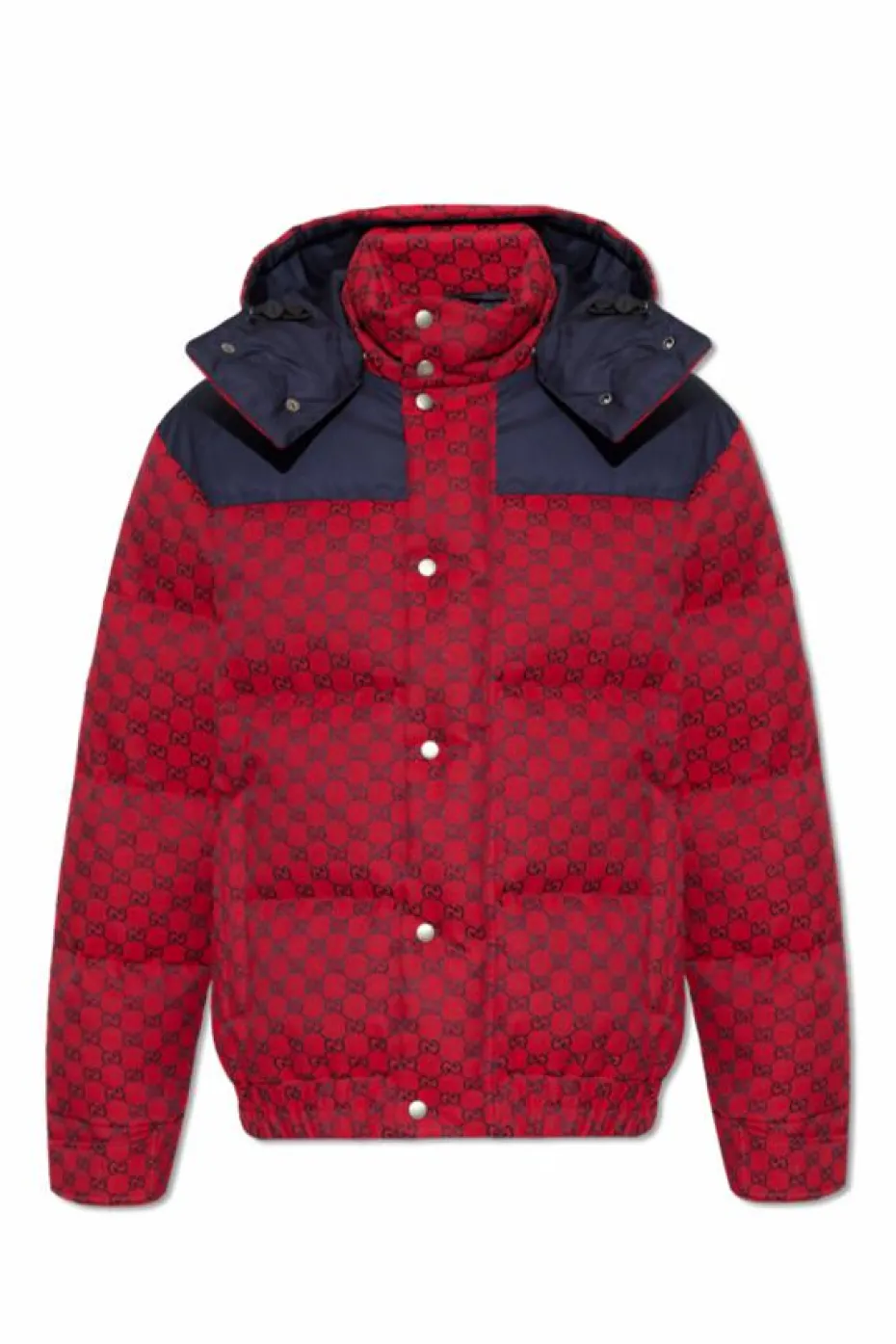 Gucci CZERWONY Kurtka puchowa z monogramem