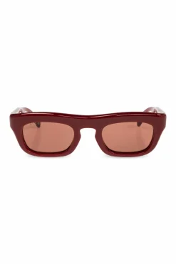 Gucci CZERWONY Okulary przeciwsłoneczne