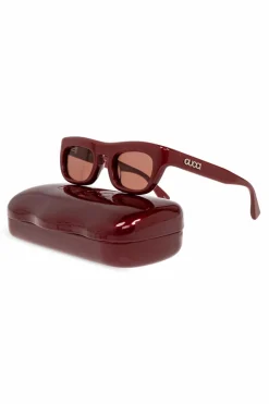 Gucci CZERWONY Okulary przeciwsłoneczne