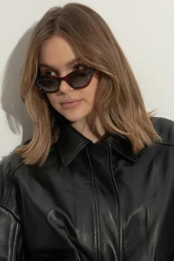 Gucci CZERWONY Okulary przeciwsłoneczne
