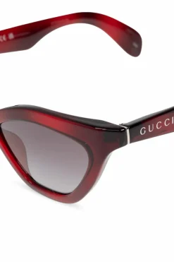 Gucci CZERWONY Okulary przeciwsłoneczne