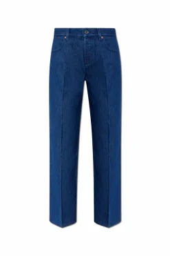 Gucci GRANATOWY Jeansy z nogawkami o prostym kroju