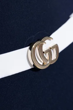 Gucci GRANATOWY Jednoczęściowy kostium kąpielowy