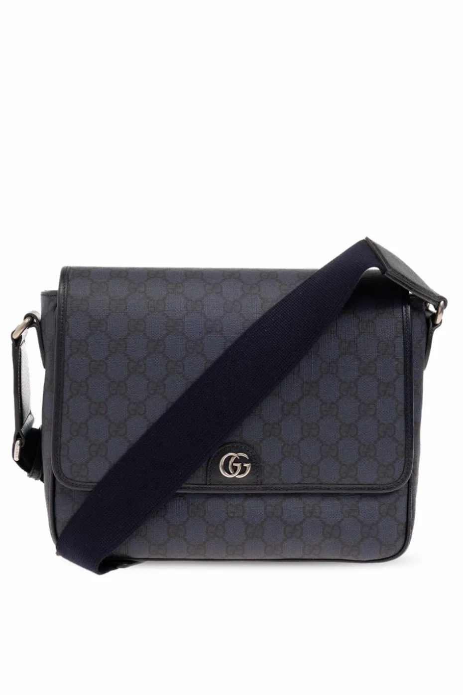 Gucci GRANATOWY Torba na ramię ‘Ophidia Medium’