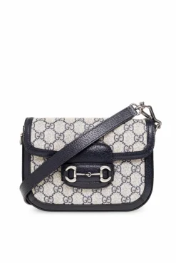 Gucci GRANATOWY Torba na ramię ‘1955 Horsebit Mini’