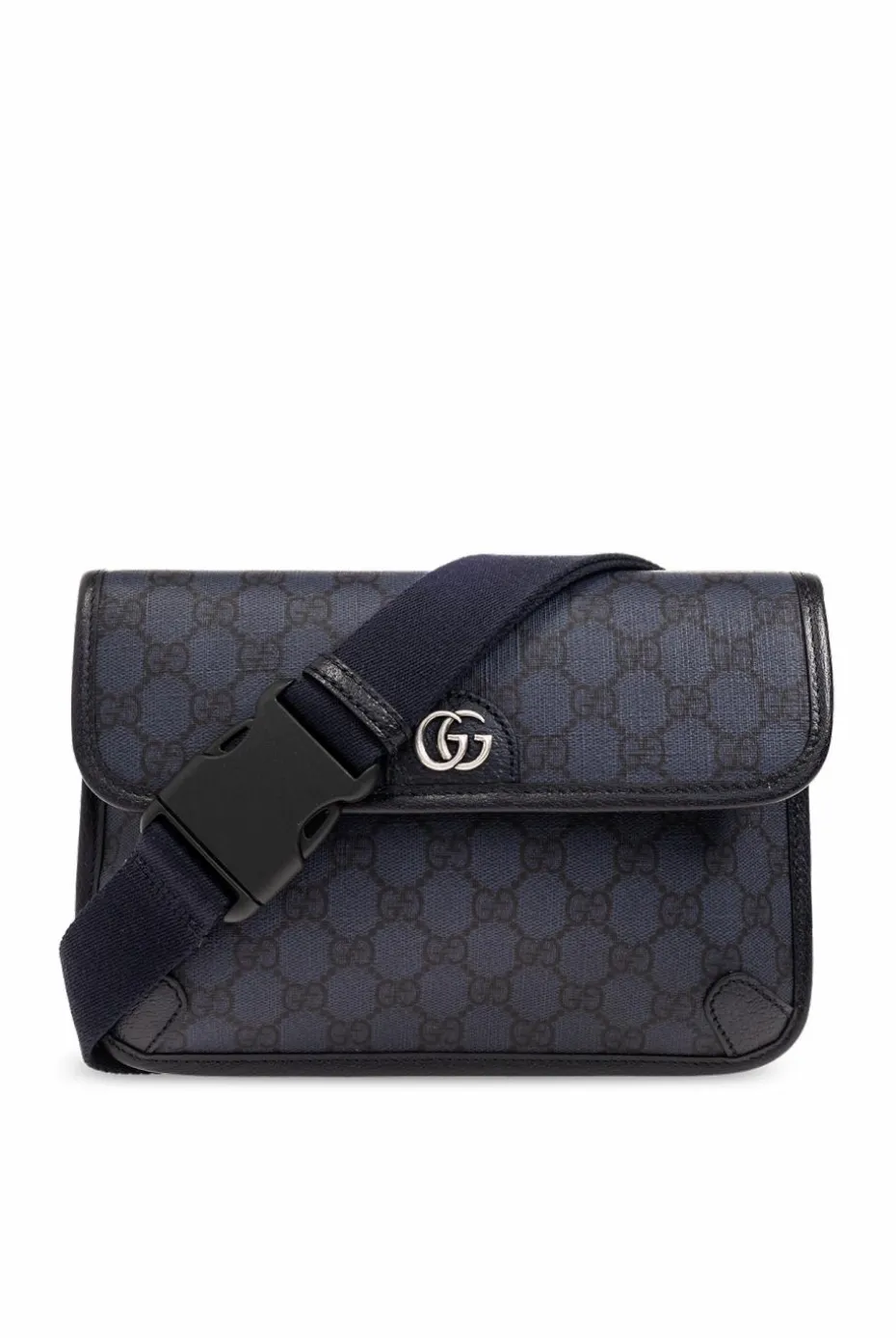 Gucci GRANATOWY Torba na pas ‘Ophidia Small’