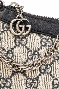 Gucci GRANATOWY Torba na ramię ‘Ophidia Small’