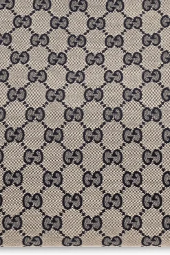 Gucci GRANATOWY Torba ‘Original GG Medium’ typu ‘shopper’