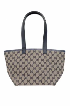 Gucci GRANATOWY Torba ‘Original GG Small’ typu ‘shopper’