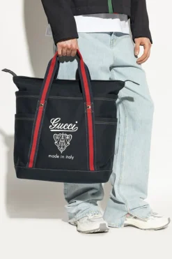 Gucci GRANATOWY Torba typu `shopper`