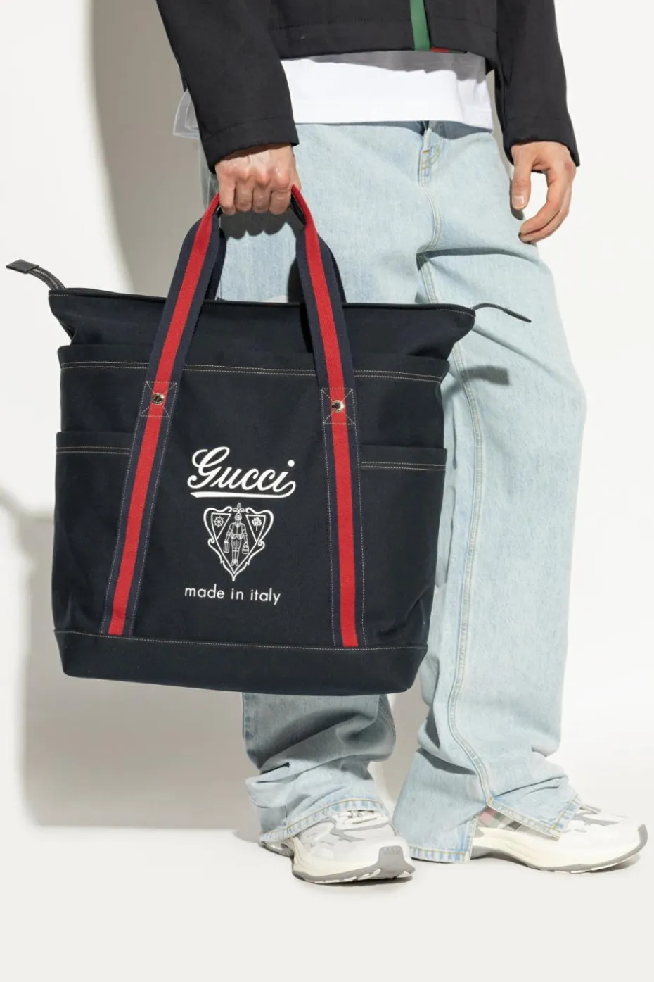 Gucci GRANATOWY Torba typu `shopper`
