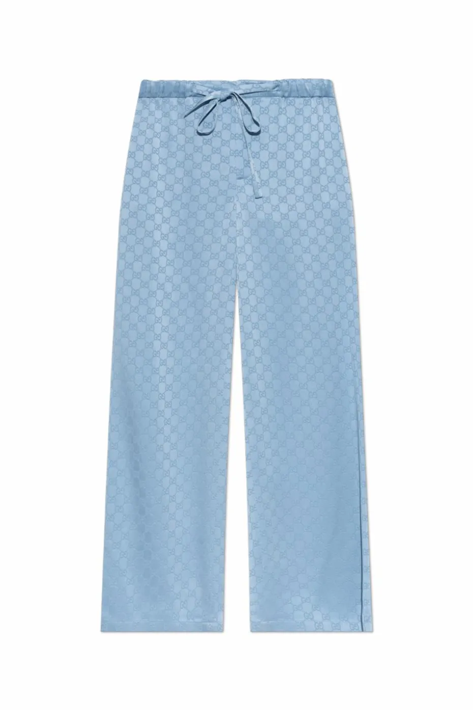 Gucci jasnoniebieski Spodnie o luźnym kroju
