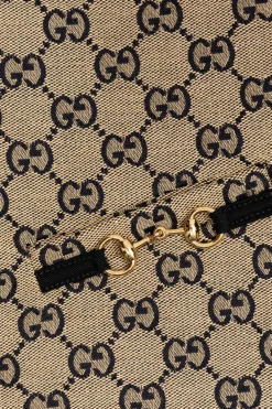 Gucci Kids beżowy Sukienka z monogramem