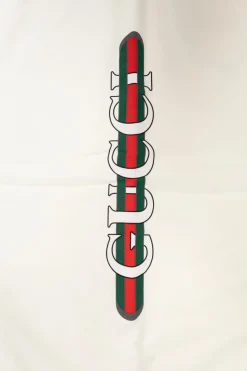 Gucci Kids BIAŁY Bawełniany koc niemowlęcy