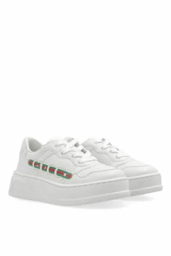Gucci Kids BIAŁY Buty sportowe z logo