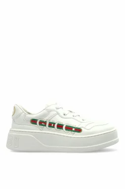 Gucci Kids BIAŁY Buty sportowe z logo