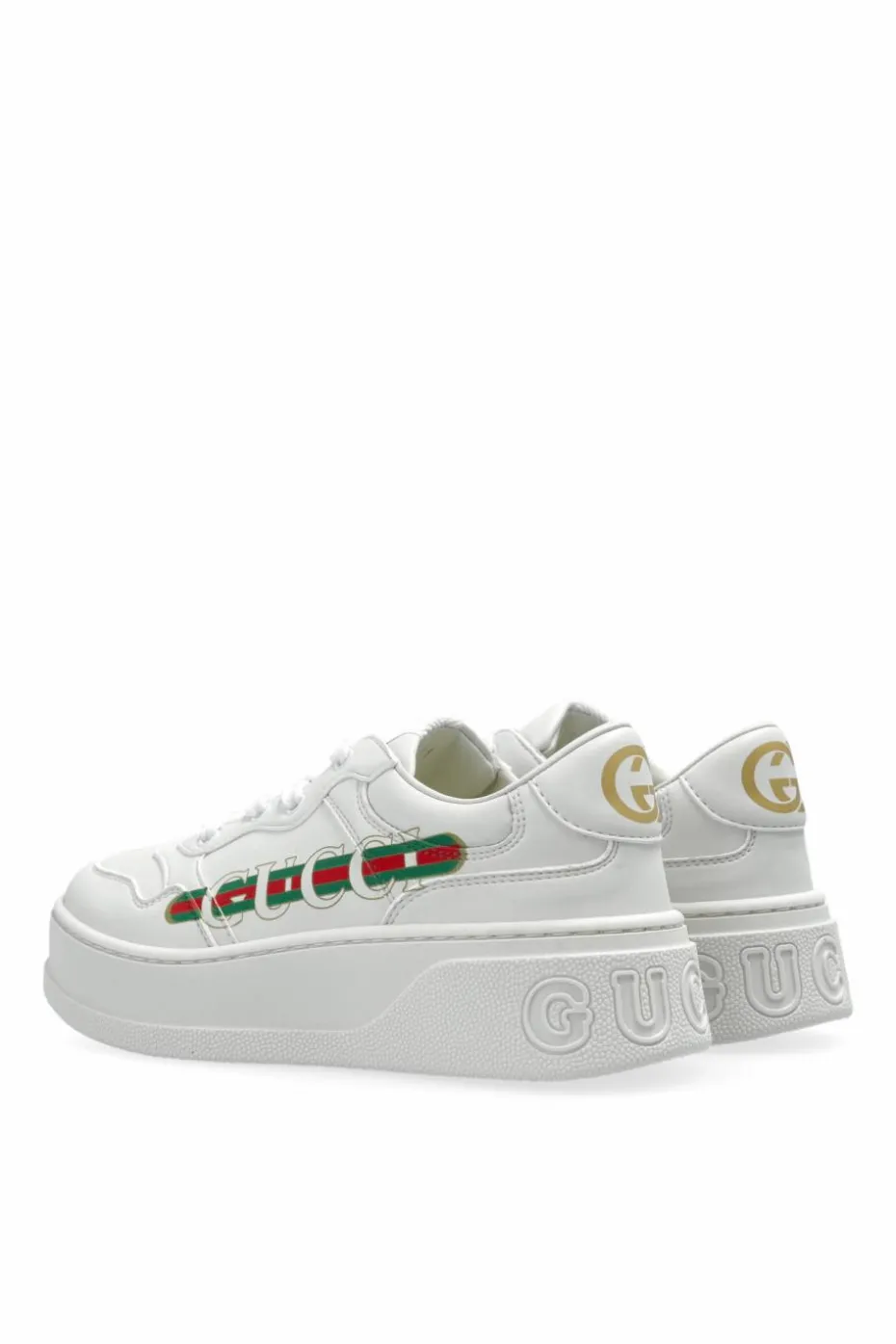 Gucci Kids BIAŁY Buty sportowe z logo