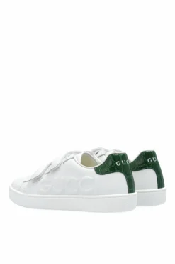 Gucci Kids BIAŁY Buty sportowe z wypukłym logo