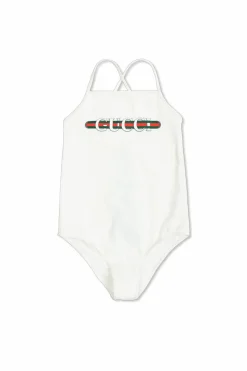 Gucci Kids BIAŁY Jednoczęściowy kostium kąpielowy
